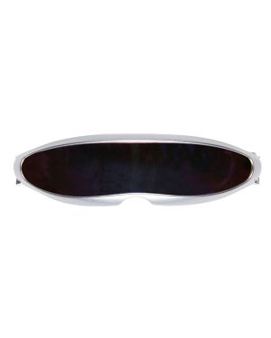Silver Robot Glasses