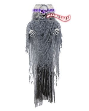 Animated Skeleton Grim Reaper - 1m