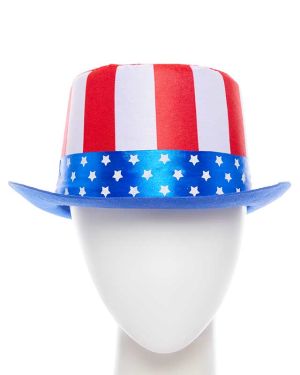 American Flag Top Hat