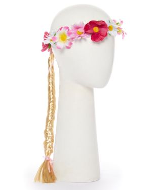 Flower Headband with Plait