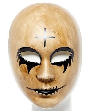 Cross Halloween Mask