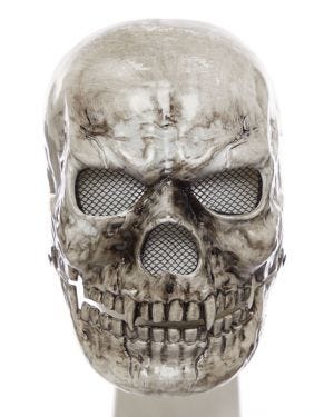 Skeleton Moving Jaw Mask