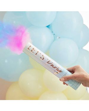 Multi Coloured Pastel Powder Smoke Cannon - 30cm