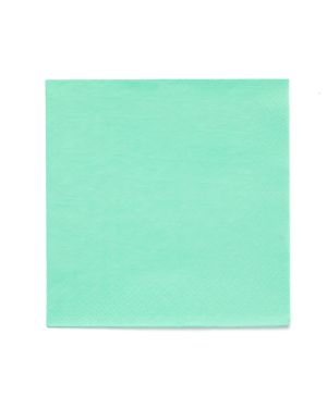 Mint Green Paper Napkins 3ply - 33cm (20pk)