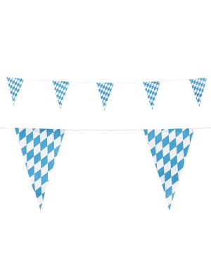 Bavarian Paper Flag Bunting - 10m