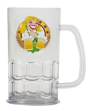 Oktoberfest Plastic Beer Mug - 0.5l