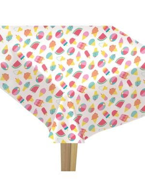 Just Chillin Flannel Backed Table Cover - 1.3m x 2.2m