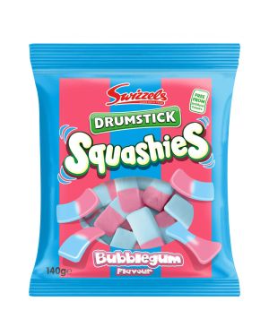 Squashies Drumstick Bubblegum  - 140g