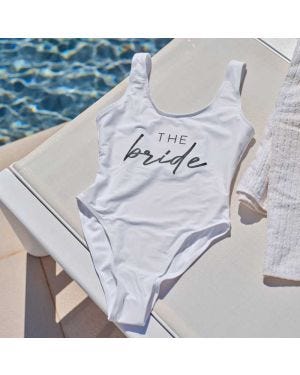The Bride White Swimsuit - Adult Costume