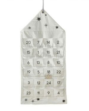 Cosy Copper Fabric Advent Calendar