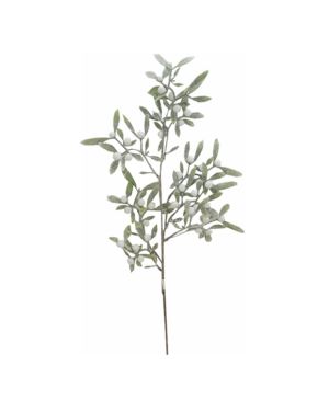 Glittered Mistletoe Spray - 72cm