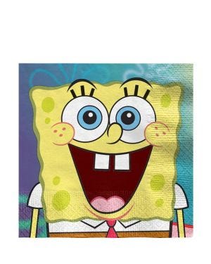 SpongeBob Paper Napkins - 33cm (16pk)