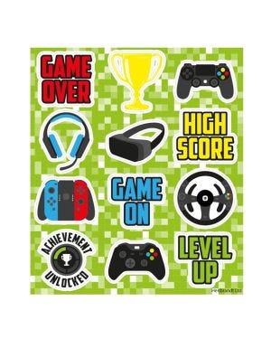 Gamer Sticker Sheet