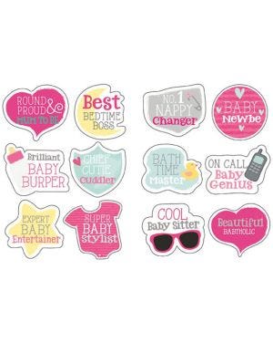 Baby Shower Game Stickers