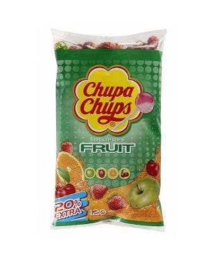 Chupa Chups Lollipops - Fruit Flavour x120