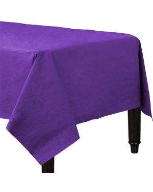 Purple Paper Table Cover - 90cm x 90cm (2pk)