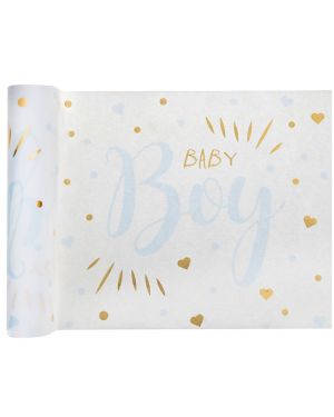 Baby Boy Fabric Table Runner - 3m