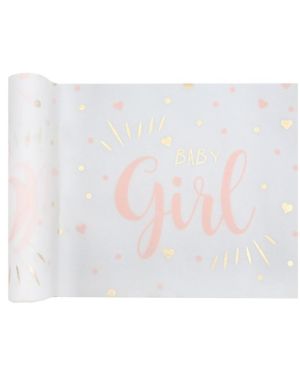Baby Girl Fabric Table Runner - 3m