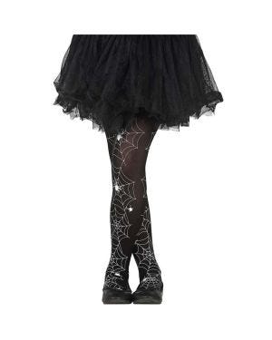 Spiderweb Tights - Child One Size