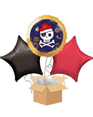 Pirate Treasure Island Balloon Bouquet - Delivered Inflated