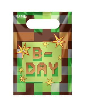 TNT Party Plastic Party Bags (8pk)