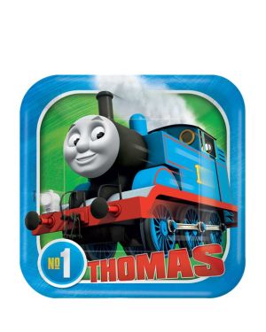 Thomas the Tank Engine Paper Dessert Plates - 18cm (8pk)