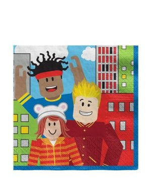 Party Town Lunch Paper Napkins (16pk)