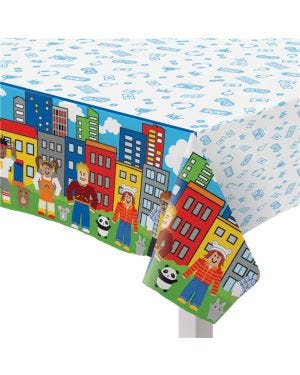 Party Town Paper Table Cover