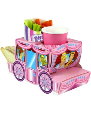 Cinderella Coach Combi Food Tray - 24cm long