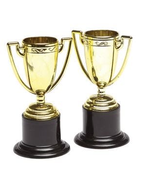 Mini Plastic Trophies (4pk)