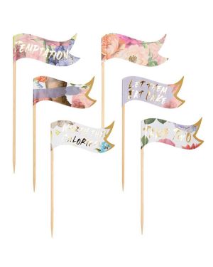 Truly Scrumptious Food Flags (12pk)