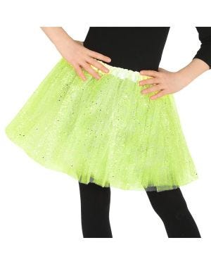 Green Glitter Tutu - Child One Size