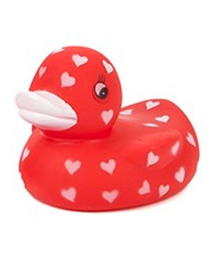 Valentine&#039;s Rubber Duck - 7cm Assorted Colours