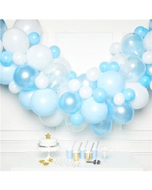 Blue Latex Balloon Arch Garland - 70 Balloons