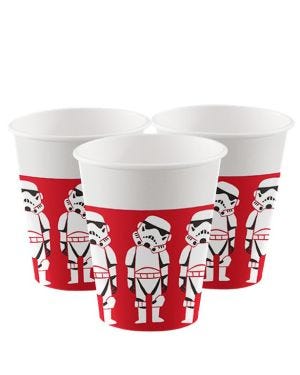 Stars Wars Paper Cups - 200ml (8pk)
