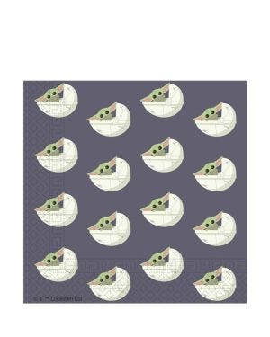 Star Wars Mandalorian Paper Napkins - 33cm (20pk)