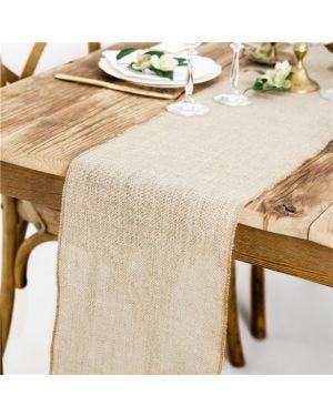 JuteHessian Table Runner - 5m