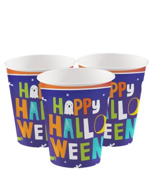 Hallo-ween Friends Cups - 250ml (8pk)