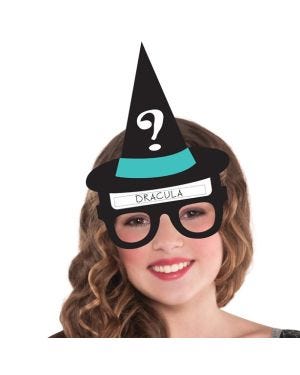 Hallo-ween Friends Guess Who Glasses Game