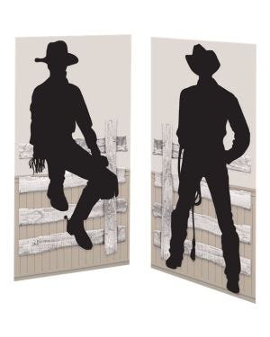 Western Party Cowboy Scene Setter Add-On (2pk)