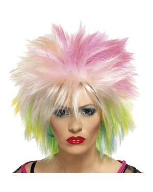 80s Cute Neon Wig