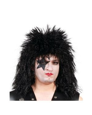Black Rock Star Wig