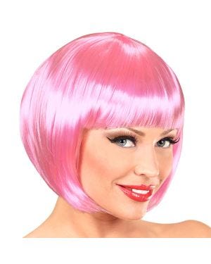 Pink Babe Bob Wig