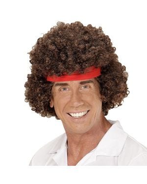 80s Tennis Player Wig