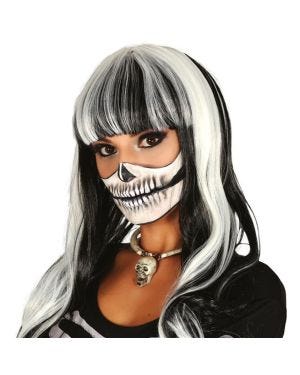 Black &amp; Grey Sinister Wig