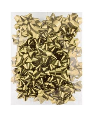 Gold Gift Bows (24pk)