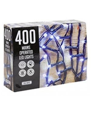 400 Cold White Outdoor LED Lights - Mains Operated