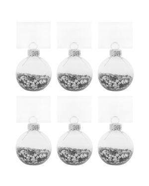 Star Confetti Place Card Holder (6pk)