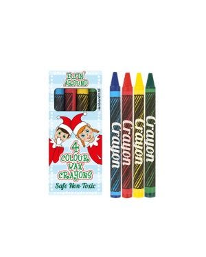 Elfin Around Wax Crayons