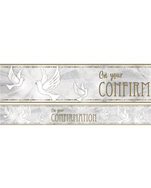 Confirmation Dove Paper Banners - 1m (3pk)